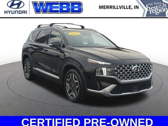 HYUNDAI SANTA FE 2021 5NMS44AL0MH344592 image